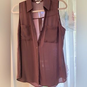 Express Portofino sleeveless top M slim